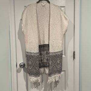 Loft Outlet Short Sleeved Cardigan Sz XS/S